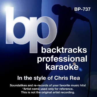 Karaoke - In the Style of Chris Rea (Karaoke Version) by Backtrack Professional Karaoke Band