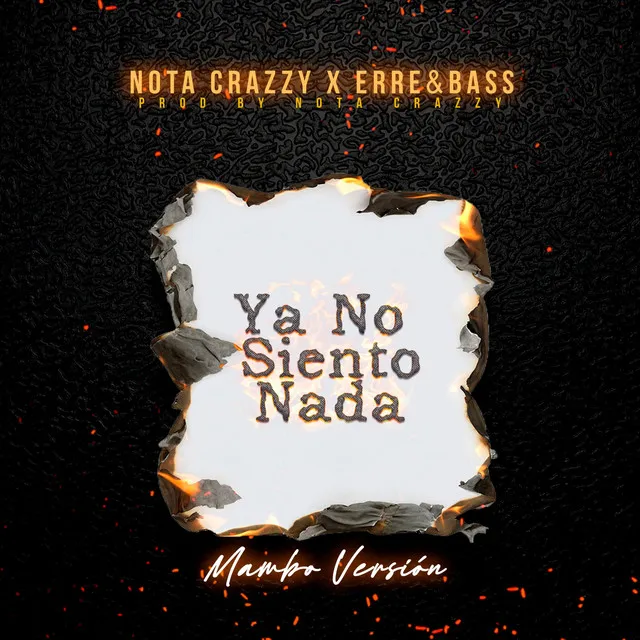 Ya No Siento Nada (Mambo Special Version)