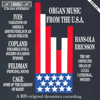 Organ Music From The Usa by Hans-Ola Ericsson