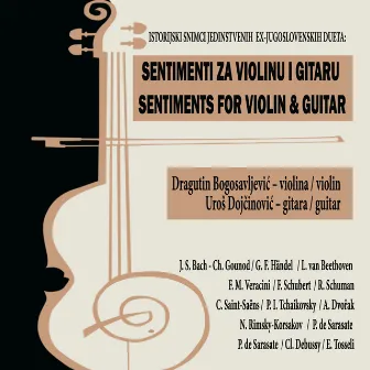 Sentiments for violin & guitar by Uroš Dojčinović