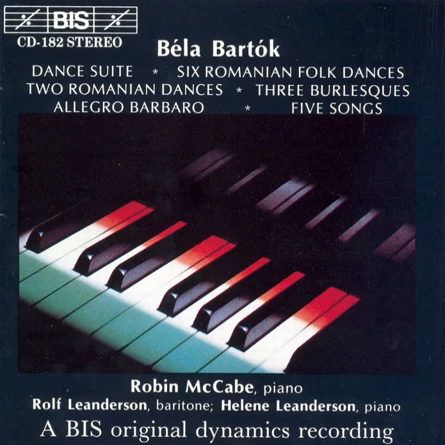 Dance Suite, BB 86b: III. Allegro vivace (Version for piano)