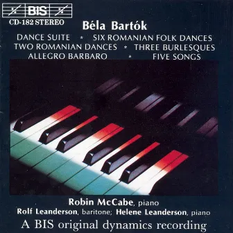 Bartok: Piano and Vocal Music by Rolf Leanderson