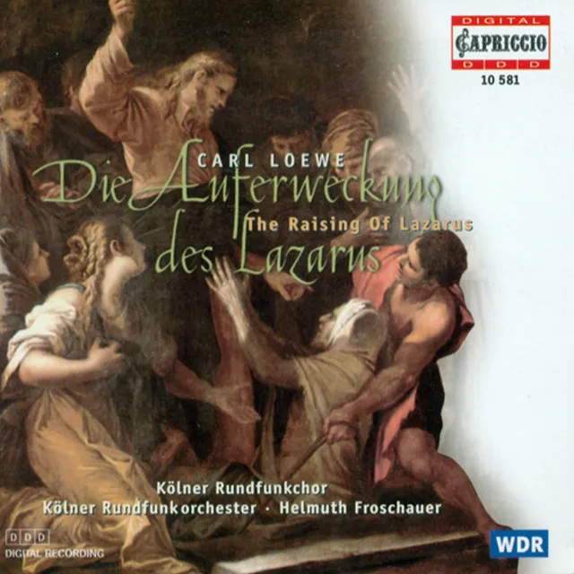 Die Auferweckung des Lazarus (the Raising of Lazarus), Op. 132: Pt. I: Recitative and Duet. Es lag aber einer krank… [Evangelist, Thomas, Martha, Jesus]