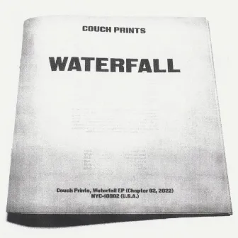 Waterfall by Couch Prints