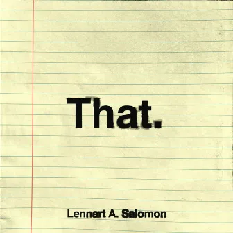 That by Lennart Salomon