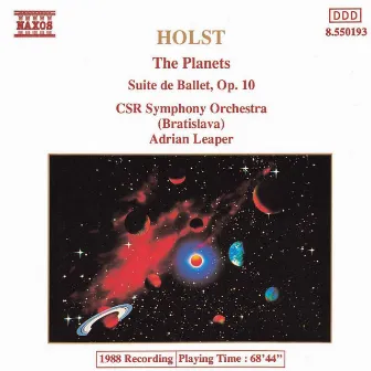 Holst: Planets (The) / Suite De Ballet, Op. 10 by Viktor Simcisko