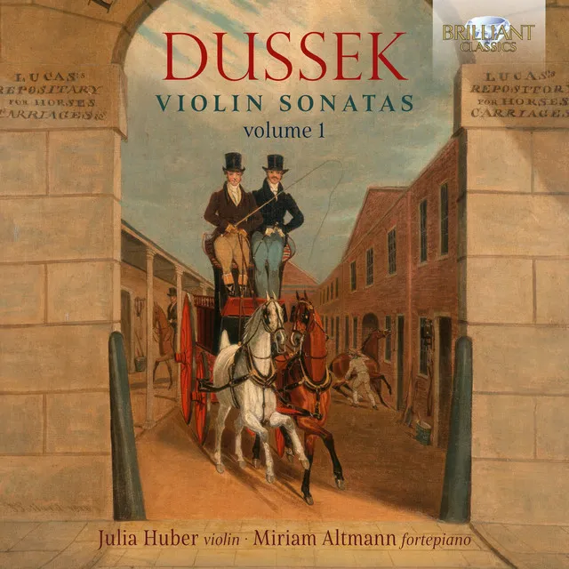 Dussek: Violin Sonatas, Vol. 1