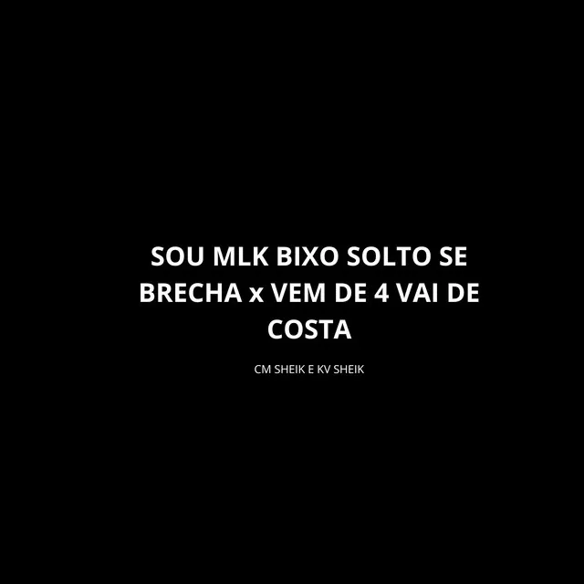 SOU MLK BIXO SOLTO SE BRECHA x VEM DE 4 VAI DE COSTA