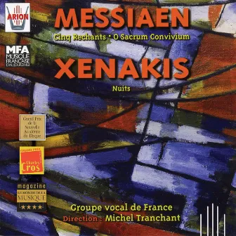 Messian : Cinq Rechants - Xenakis : Nuits by Groupe Vocal De France