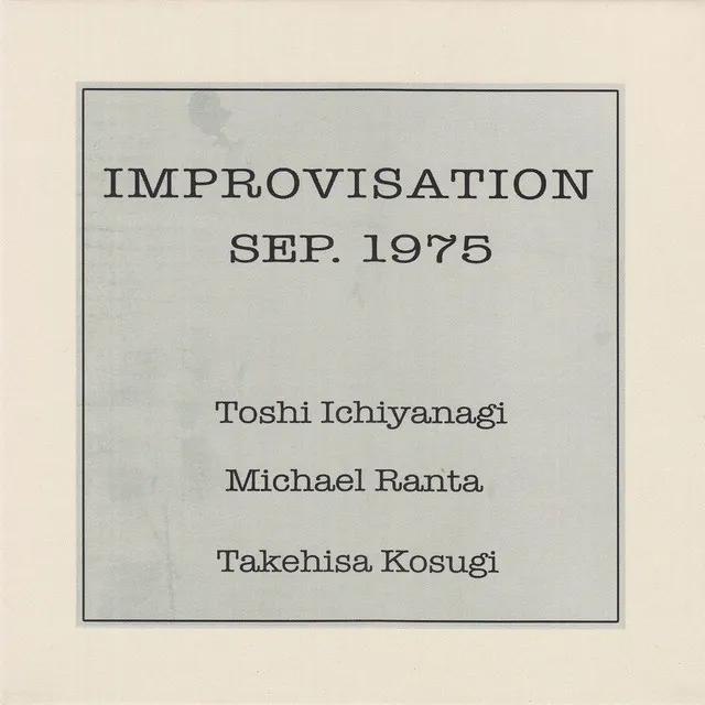 Improvisation, Sep. 1975