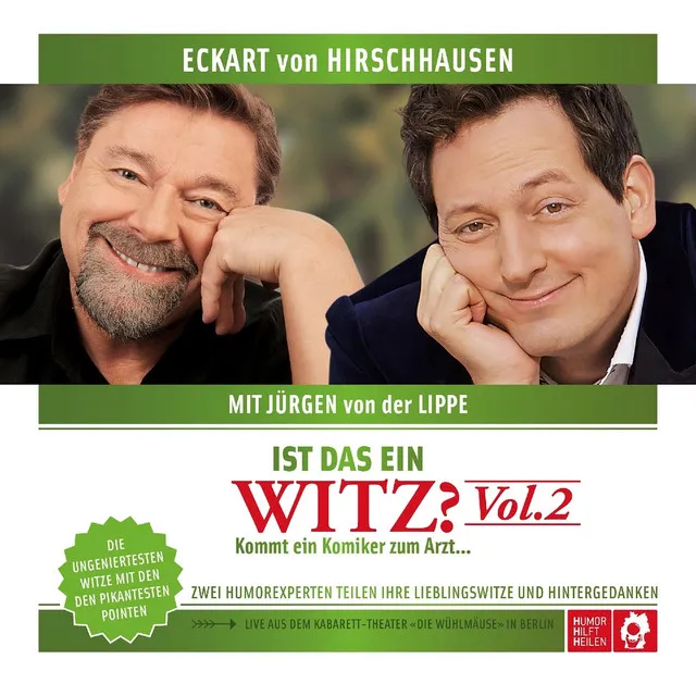 Wer ist hier versaut?.2 & Lachen macht schön.1 - Ist das ein Witz? Kommt ein Komiker zum Arzt ...