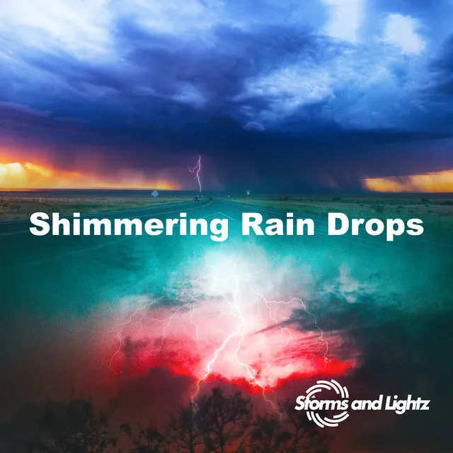 Shimmering Rain Drops