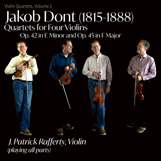 Quartet for Four Violins, Op. 42 in E Minor: III. Larghetto