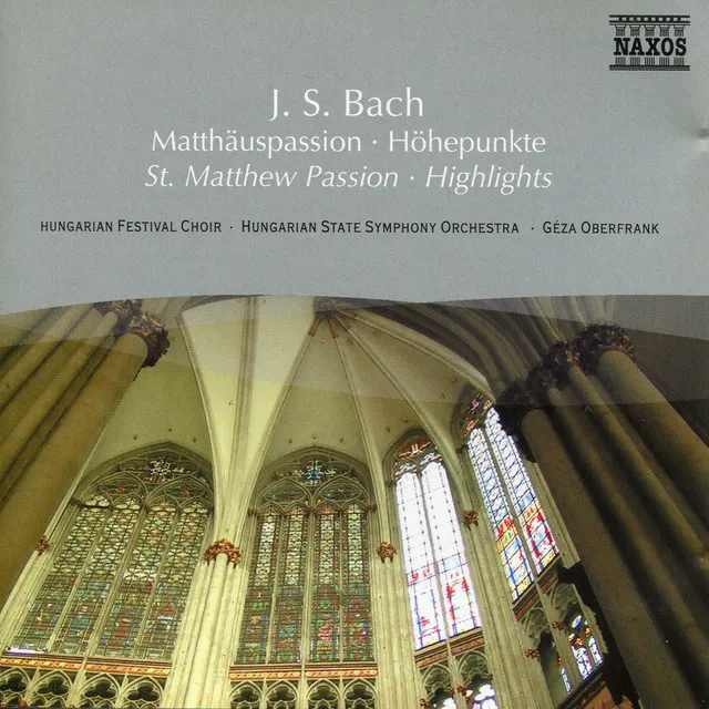 St. Matthew Passion, BWV 244: Aria: Erbarme dich, mein Gott! (Alto)