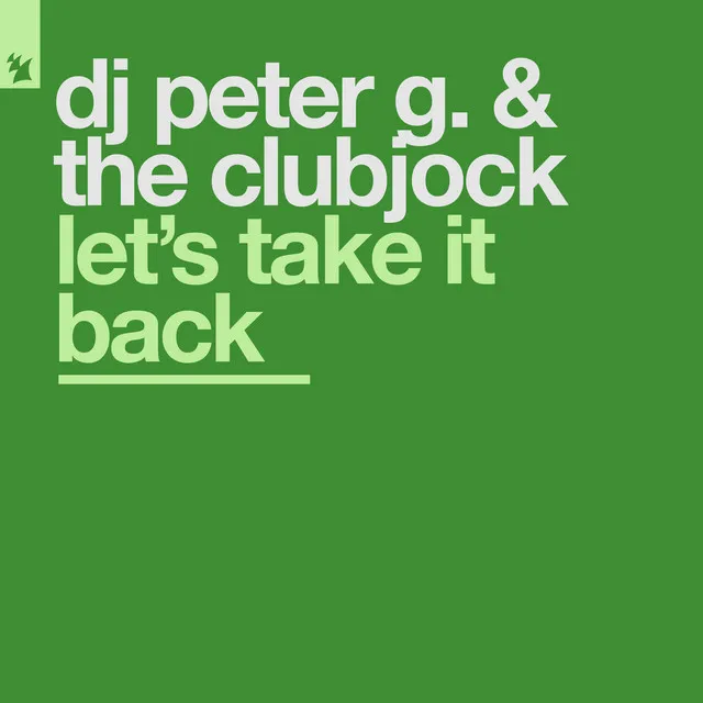 Let's Take It Back - B.O.B. Ltd. Remix