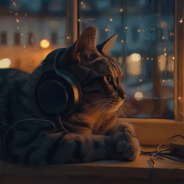 Lofi Feline Harmony: Quiet Cat Vibes