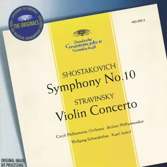 Stravinsky: Violin Concerto in D / Shostakovich: Symphony No.10, Op.93 by Karel Ančerl