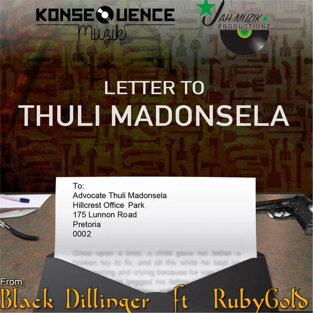 Letter to Thuli Madonsela