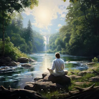 Meditation's Murmuring Stream Melody by Lotus Flower Therapy