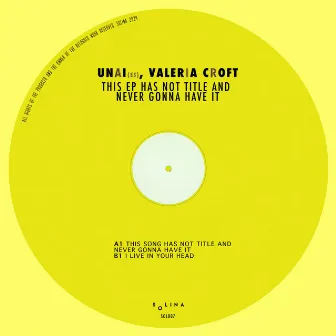 This EP Has Not Title And Never Gonna Have It by Valeria Croft