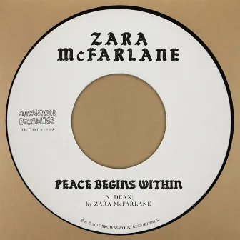 Peace Begins Within by Zara McFarlane