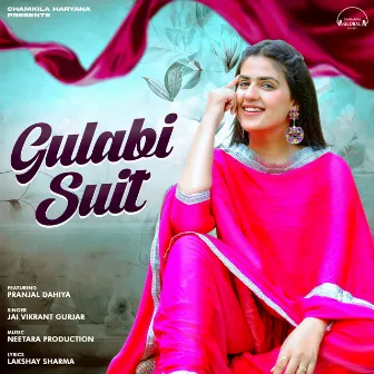 Gulabi Suit by Jai Vikrant Gurjar