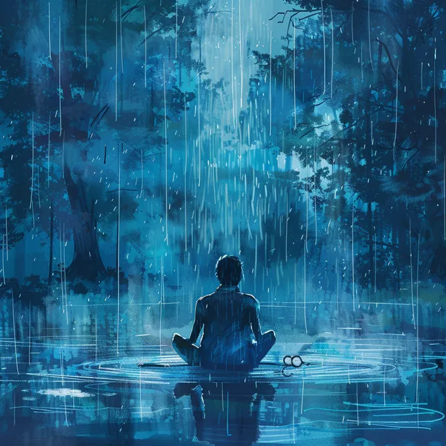 Rain Meditation Echoes: Peaceful Vibes