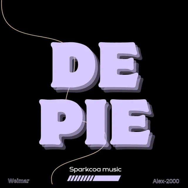 De pie