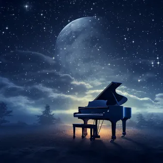 Sleep Embrace: Piano Melodies at Night by Dreamy Piano Sounds