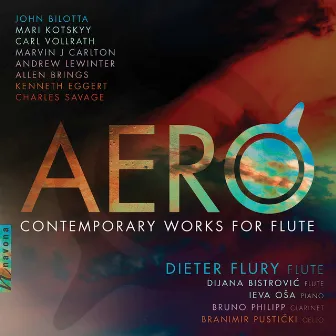 Aero: Contemporary Works for Flute by Dieter Flury