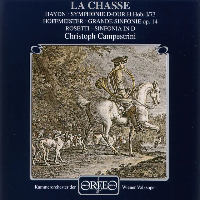 Symphony in D Major, M. A20 "La chasse": II. Romance: Adagio non tanto