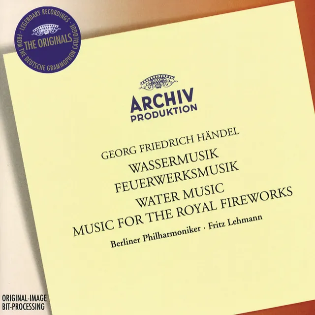 Water Music Suite No. 1 in F, HWV 348: 15. Air