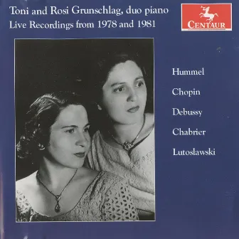 Toni and Rosi Grunschlag: Live Recordings from 1978 and 1981 by Rosi Grunschlag