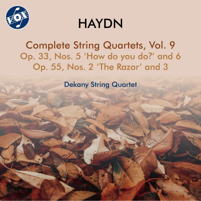 String Quartet No. 46 in F Minor, Op. 55, No. 2, Hob. III:61 "The Razor": III. Menuetto. Allegretto