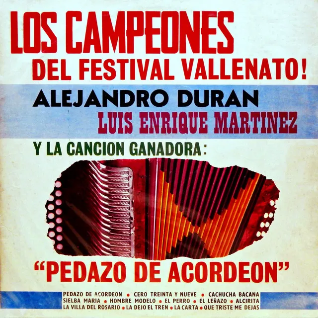 Los Campeones del festival vallenato