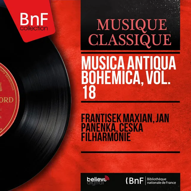 Musica antiqua bohemica, vol. 18 (Mono Version)