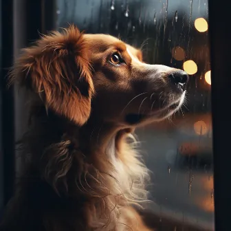 Día Lluvioso Para Perros: Sonidos Ambientales Relajantes by Sonidos de lluvia agradables