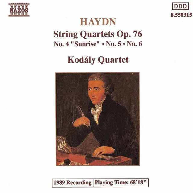 String Quartet No. 63 in B-Flat Major, Op. 76, No. 4, Hob.III:78, "Sunrise": III. Menuetto: Allegro