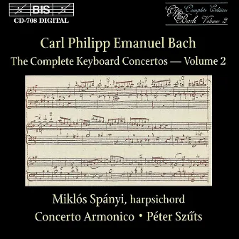 Bach: Complete Keyboard Concertos, Vol. 2 by Péter Szűts