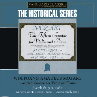 Mozart: Complete Sonatas for Violin and Piano by Joseph Szigeti