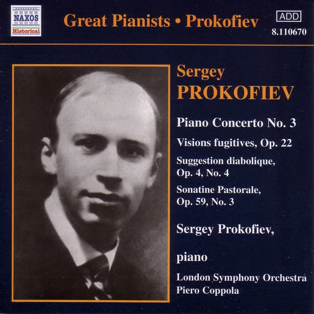 Prokofiev: Piano Concerto No. 3 in C, Op. 26: II. Tema Con Variazioni (Andantino)