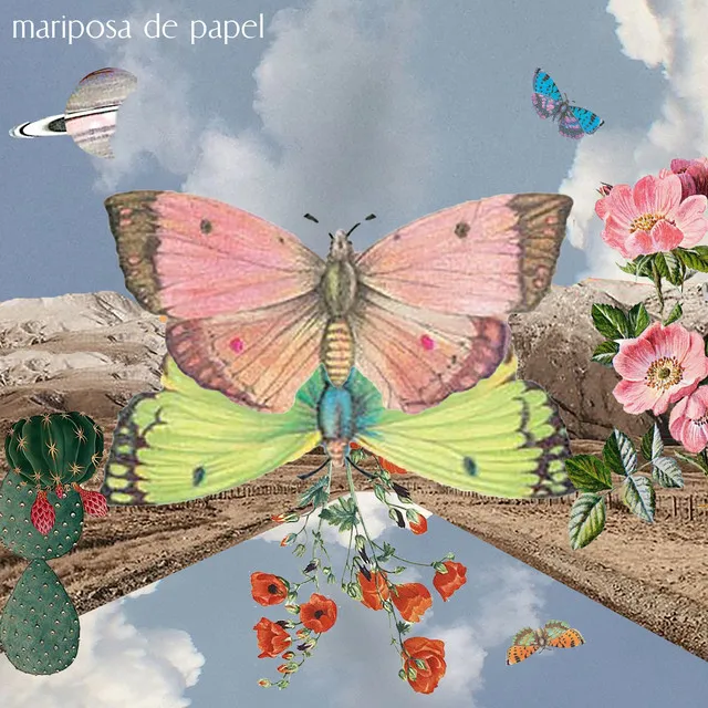 Mariposa de papel