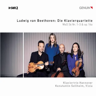 Beethoven: Piano Quartets by Klaviertrio Hannover