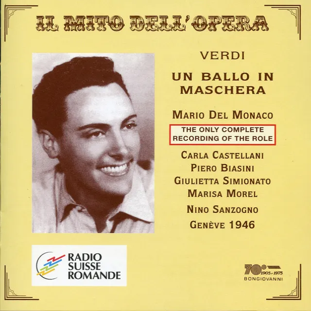 Un ballo in maschera*: Act III Scene 3: Fervono amori e danze (Chorus)