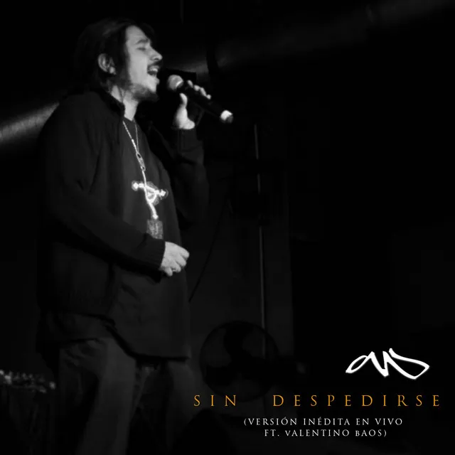 Sin Despedirse (feat. Valentino Baos) - En Vivo