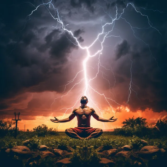 Thunder Meditation: Serene Sounds Tune