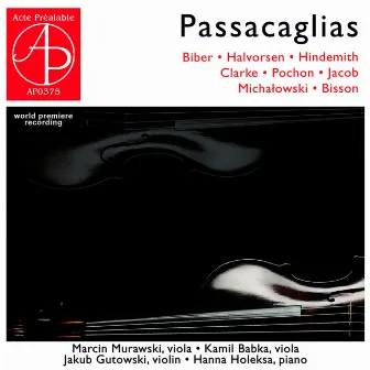 Passacaglias (World Premiere Recording) by Jakub Gutowski