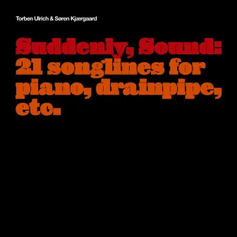 Suddenly, Sound: 21 Songlines for Piano, Drainpipe, Etc. by Torben Ulrich