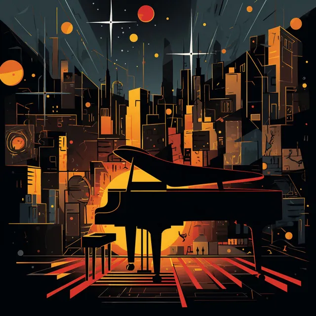 Nightscapes Jazz Piano Echo