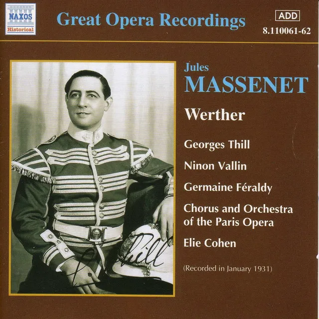 Werther, Act II - Frere, voyez!... Du gai soleil